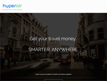 Tablet Screenshot of hyperair.com